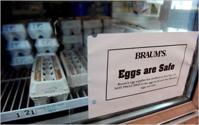 An outbreak of salmonella sickened thousands this summer and led to a recall of eggs.