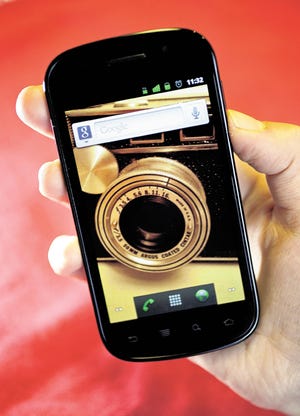 In this Dec. 13, 2010 photo, the Nexus S smart phone from Google/Samsung , is shown in San Francisco.