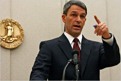Kenneth T. Cuccinelli II, the attorney general of Virginia, wrote to his counterparts in every state this month, asking them to support a constitutional amendment that would allow the states to vote to overturn acts of Congress.