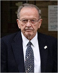 Former Senator Ted Stevens.