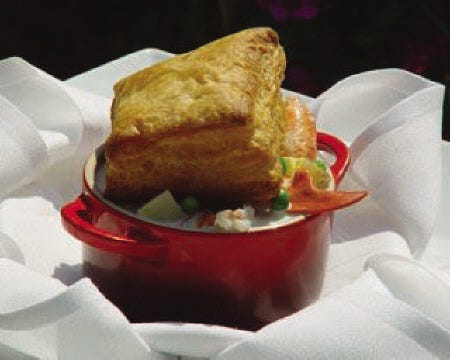 Brian and Shanna O’Hea’s lobster pot pie will be featured on Food Network's “The Best Thing I Ever Ate” on Monday.