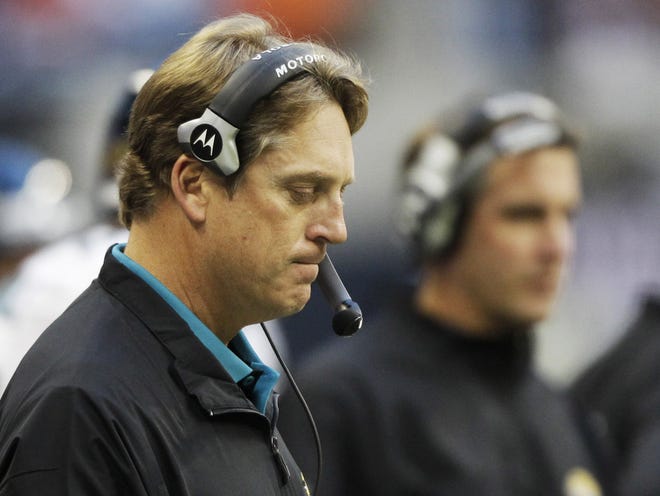 Jack Del Rio will coach the Jags in 2011, but won't call defensive signals and will be expected to make the playoffs.