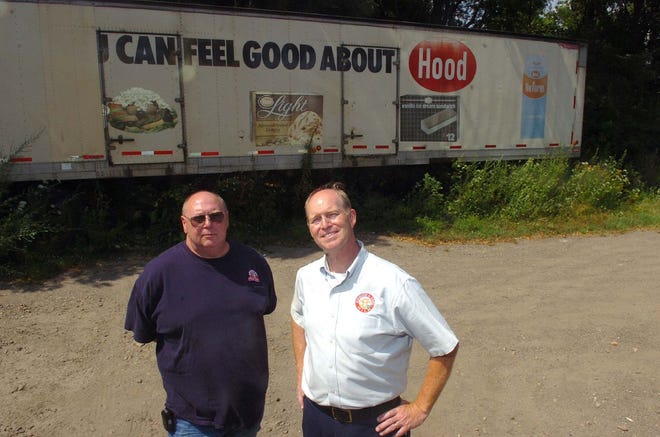 Mike Hoey and his brother Steve have abandoned plans to run their milk distribution business at the former Griffin’s Dairy property in Abington. In August, HP Hood LLC, the long-term lessee, vacated its small section of the dairy farm on Plymouth Street as part of a corporate reduction.
