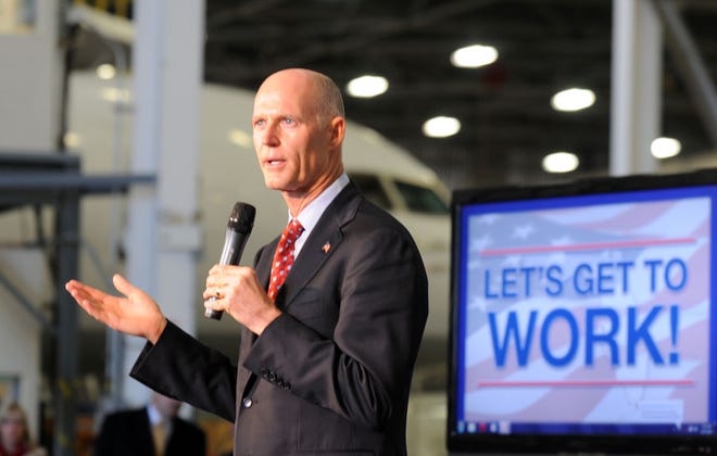 Rick Scott will be sworn in as the 45th governor of Florida at noon today at the Old Capitol in Tallahassee.
