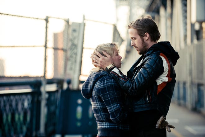 Michelle Williams and Ryan Gosling in "Blue Valentine."