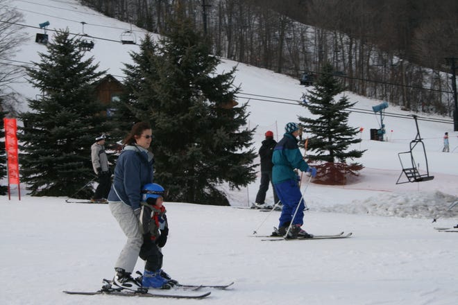 Skiing at Bristol Mountain Winter Resort at 5662 Route 64.