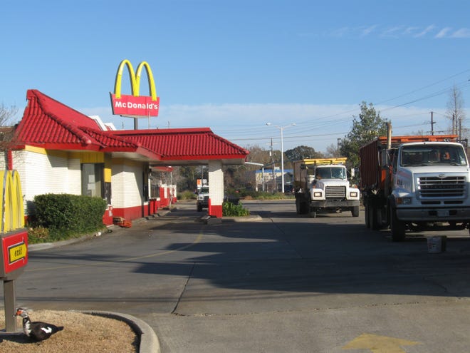 The McDonald's on Airline Hwy. in Gonzales began its remodeling project on Thursday, Jan. 13. The business will open its doors again sometime in the next 90 days.