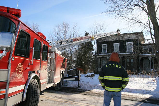 Phelps, Lyons and Marbletown Fire Departments responded to a chimney fire at 1245 Gifford Road in Phelps.