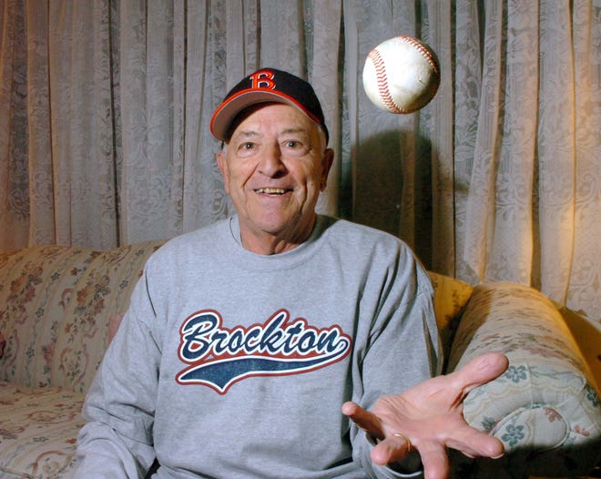 George Thomas of East Bridgewater, shown on Monday, Jan. 17, 2011, will have a baseball field named after him in Brockton this spring.