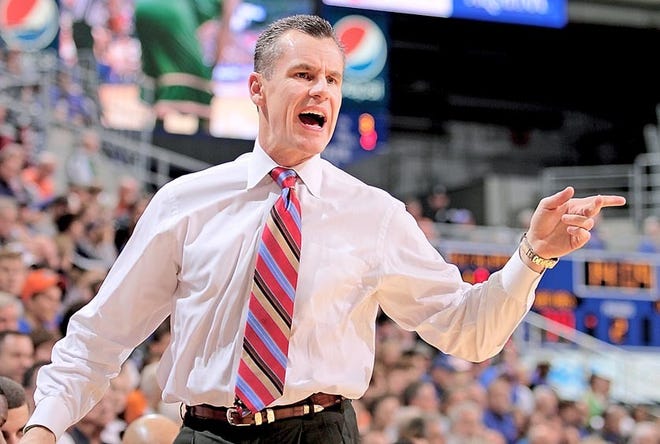 Florida basketball coach Billy Donovan knows that the Gators have to improve at the free-throw line this season. The Associated Press