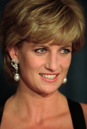 Diana, Princess of Wales, smiles at the United Cerebral Palsy's annual dinner at the New York Hilton in this Dec. 11, 1995 file photo.