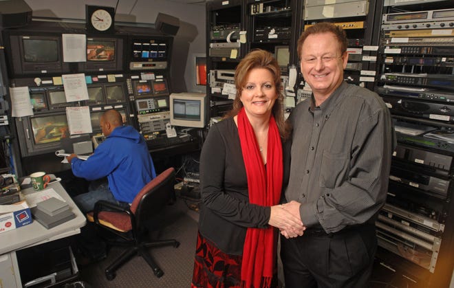 Dee and Danny Kramer, producers of the weekly television program Great American Gospel, can now be seen worldwide. In Savannah, they can be seen on local station WGSA where they sometimes edit their video. (John Carrington/Savannah Morning News)