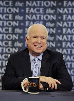 Sen. John McCain, R-Ariz., said yesterday he looks forward to President Barack Obama’s message on spending and trade agreements.