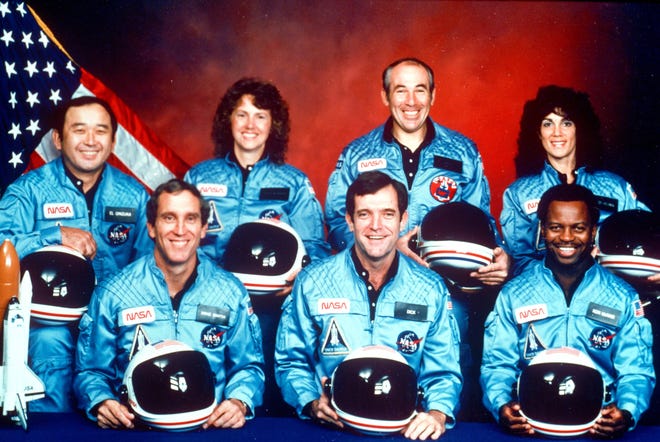 Ron McNair: Astronaut, bottom right, who died in the 1986 space shuttle Challenger disaster grew up in poverty-stricken Lake City, S.C.