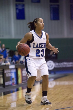 Briauna Taylor and the Grand Valley State University women's basketball team tip off the inaugural 131 Showdown against Ferris State Saturday at Van Andel Arena in Grand Rapids.