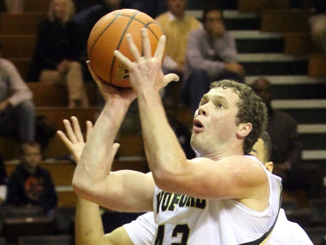 Wofford's Noah Dahlman averaged 28.5 points, 5.0 rebounds and shot 73 percent from the floor last week.