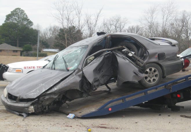 An accident involving two cars occurred at the corner of Black Bayou Road and Hwy. 44 on Wednesday morning.