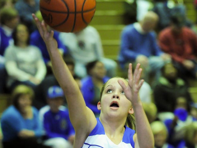 Madison Floyd broke 1,000 career points in Broome's victory against Woodruff on Thursday night.