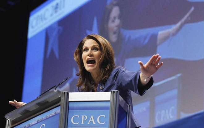 U.S. Rep. Michele Bachmann, R-Minn., addresses the Conservative Political Action Conference.