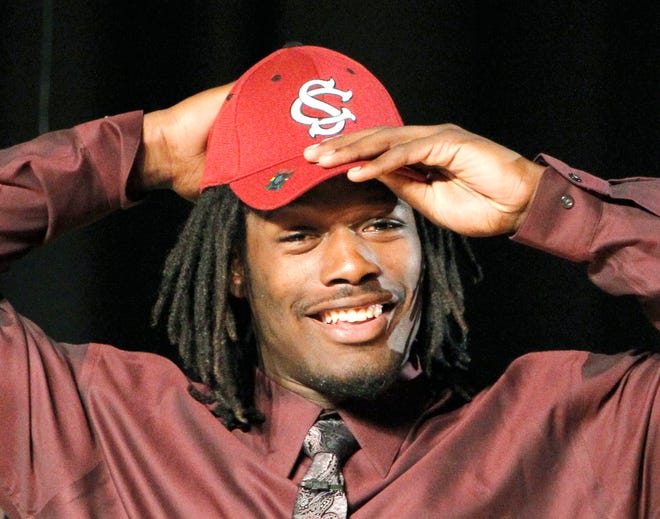 Defensive standout Jadeveon Clowney kept South Carolina, Clemson and Alabama fans and coaches waiting 12 days after National Signing Day. He became the third South Carolina "Mr. Football" in a row to sign with the Gamecocks.