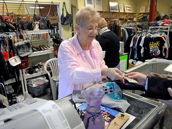 Martha Foister is a volunteer with Vintage Values located at University Landing.