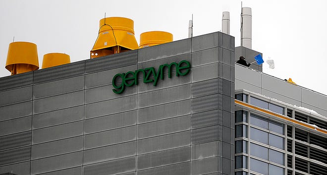Genzyme employs 2,175 among 15 buildings at its Framingham campus.