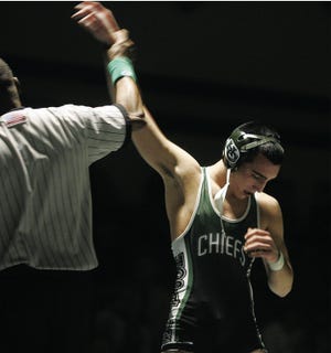 New Jersey Herald File Photo 
 
Hopatcong’s Dan Haines is seeking his fourth consecutive district crown. He enters with a 31-1 record this season.