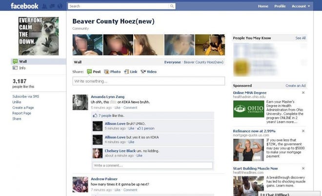Facebook page targets Beaver County women