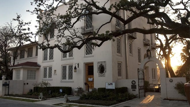 Laguna Gloria, Clara Driscoll's 1916 estate on Lake Austin, is the original home of the Austin Museum of Art and the site of the museum's art school. Museum officials plan to close their downtown art space to save money.