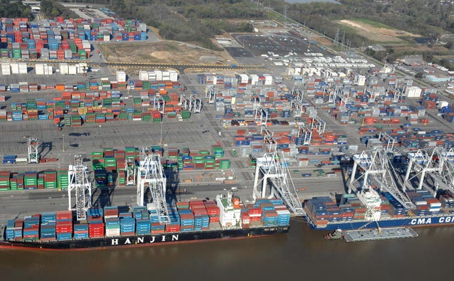 Savannah wants a port for supersize cargo ships by 2014. Residents in South Carolina's Jasper County want a new seaport to boost the economy.