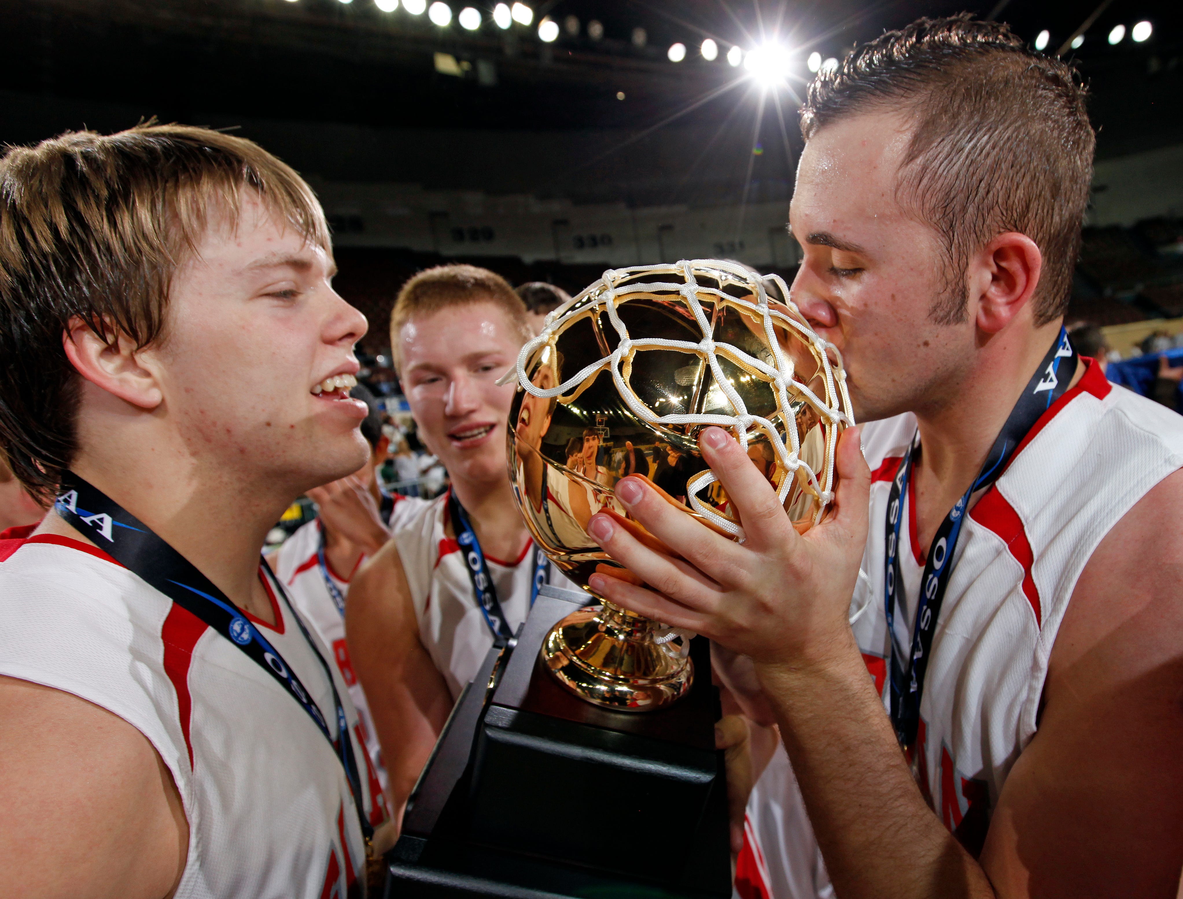 Class B state tournament wins first boys basketball title