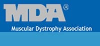 Muscular Dystrophy Association symbol.