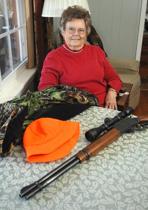 Shirley Johnson has hunted deer for most of her life and now takes her grandchildren and great-grandchildren hunting.