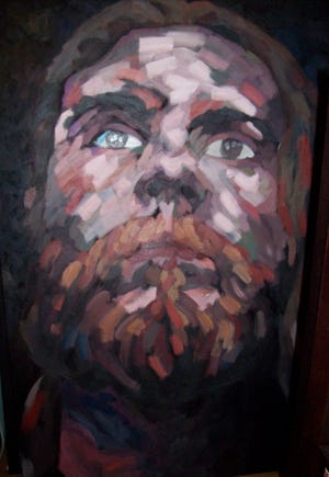 "Image, a Self Portrait" is among the works by artist Ian Forrester that will be exhibited during the North Beaches Art Walk on Thursday.