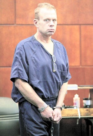 Lawrence Dean Obryan appears in Judge Wendy Berger's courtroom on Thursday. By DARON DEAN, daron.dean@staugustine.com