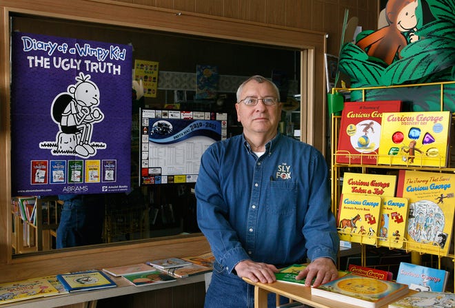 George Rishel, owner of The Sly Fox bookstore in Virden, is a seller on Amazon’s Marketplace. He doubts the new law will have much of an effect on Amazon and Overstock sales.