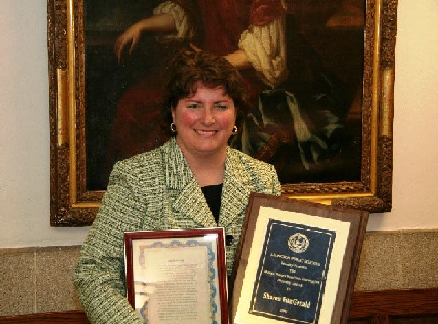Sharon FitzGerald is the recipient of the 2011 Sharyn Wong-Chan and Sara Harrington Diversity Award.
