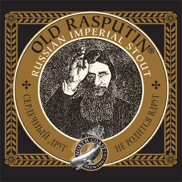 Old Rasputin is a Russian imperial stout that The Beer Nut recommends.