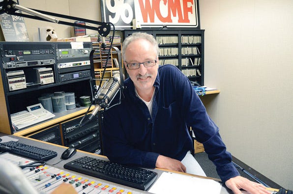 Dave Kane from Greece is a midday radio host with 96.5 WCMF and he is celebrating 30 years with the station.