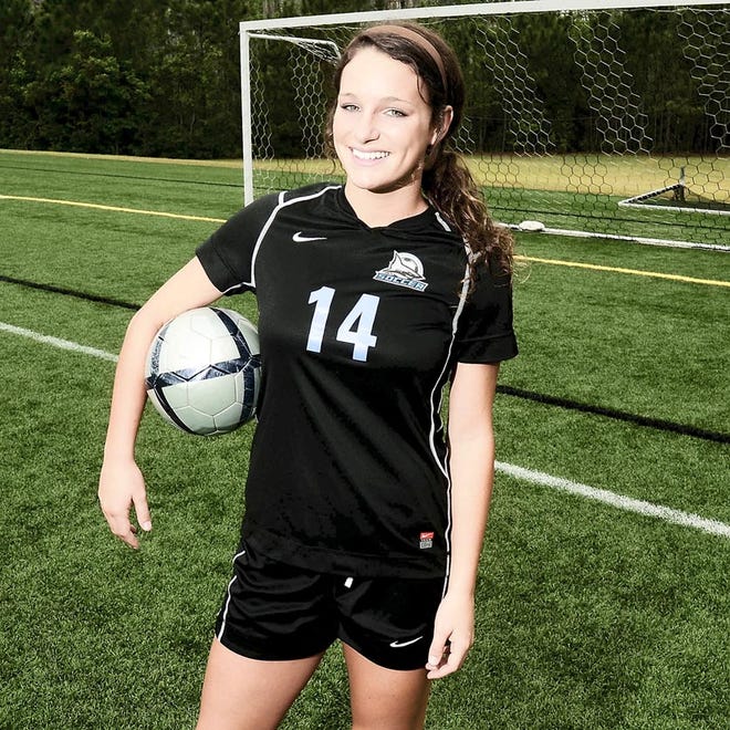 Ponte Vedra forward Brooke Sharp is The St. Augustine Record St. Johns County Girls Soccer Player of the Year. 
By PETER WILLOTT, peter.willott@staugustine.com