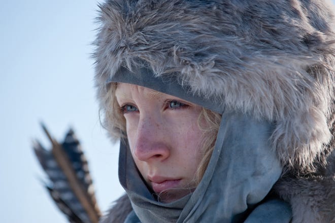 In this film publicity image released by Focus Features, Saoirse Ronan is shown in a scene from "Hanna."