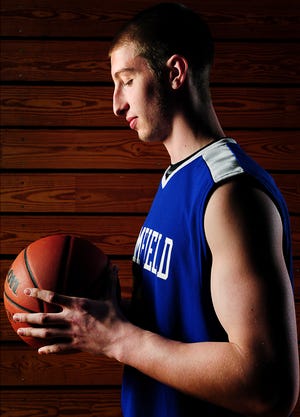 Bloomfield's Jake Rayburn is the Daily Messenger Boys Basketball Player of the Year.