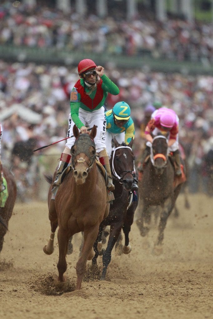 ANIMAL KINGDOM WINS KENTUCKY DERBY PLAQUE HORSE RACING TURF 