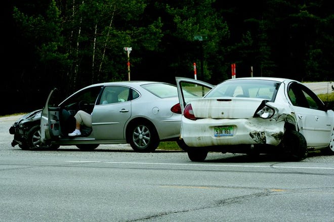 Michigan State Police investigated a two-car crash on Monday afternoon on US 23 at Pt. Nipigon Road. A report states that Cheboygan resident Donna Jean LaCross, 70, struck a vehicle driven by Amber Nicole Stokes, 20, of Mililani, Hawaii. Stokes was stopped, waiting on a third vehicle in front of her to make a left turn into Pt. Nipigon. Troopers said Stokes sought her own treatment for minor injuries. Two passengers in the Stokes vehicle were not injured, police said. LaCross was cited for her role in the rear-end collision.