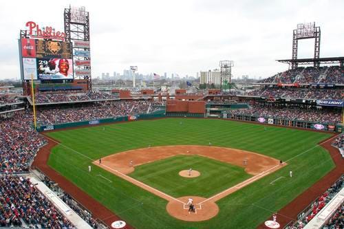 FILE PHOTO - CITIZENS BANK PARK . An overview published in color 04/11/2004 A 28-page guide to Citizens Bank Park, the new home of the Phillies