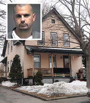 Timothy Imbriglio, 39, pleaded guilty to manslaughter Thursday, May 12, 2011, in the 1992 death of Taunton City Planner Gerald Rose. Rose was found dead on Feb. 17, 1992, in this house at 206 School St.