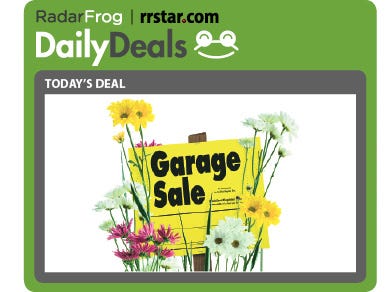 Get a four-day, three-line basic garage sale ad in the Rockford Register Star for $14. That's a 50 percent savings.