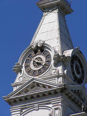 Henry County Courthouse clock tower