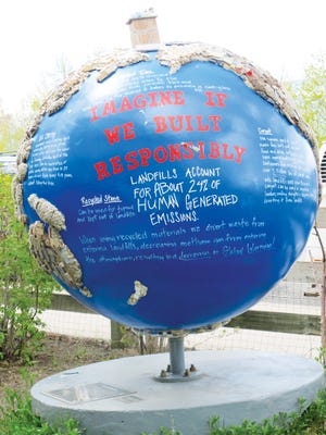 The question
People are wondering – what is this gigantic globe doing in front of Mercy Medical Center Mt. Shasta?

The answer
The globe was a gift from Coolglobes, a public art exhibition designed to raise awareness of solutions to climate change. Catholic Healthcare West was given a globe because of their commitment to sustainable practices, such as their highly successful recycling program, said Joyce Zwanziger, Mercy’s community relations manager.
“We volunteered to be the first CHW hospital to take the globe,” she said. CHW has 42 hospitals total. “We’re just hosting the globe for now.”
This particular globe was made designed by Tomaro Design Group and crafted by the Manhattan Beach Brownie Troop No. 8505. It’s titled “Green Architecture,” according to a small plaque at its base.
Cool Globes premiered in Chicago and went on tour across the country from Washington DC to San Francisco, San Diego, Sundance, Los Angeles and Houston.
If you’d like to see more globes currently on display around the country and internationally, you can do so at the Coolglobes website, coolglobes.com
The website also contains information about global warming and what we can all do to make the earth a healthier place.