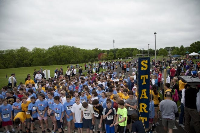The iRun4Life Kids Only 3K race was held May 14 at Central Park in Doylestown. Over 350 students, kindergarten through sixth grade, participated in the race.